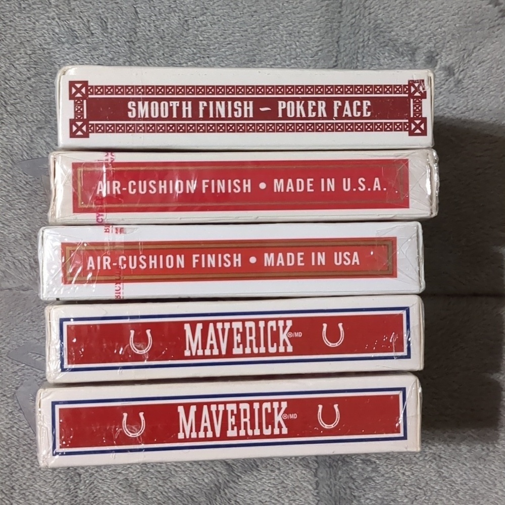 New Playing Cards Poker lot of 5 - Picture 8 of 9